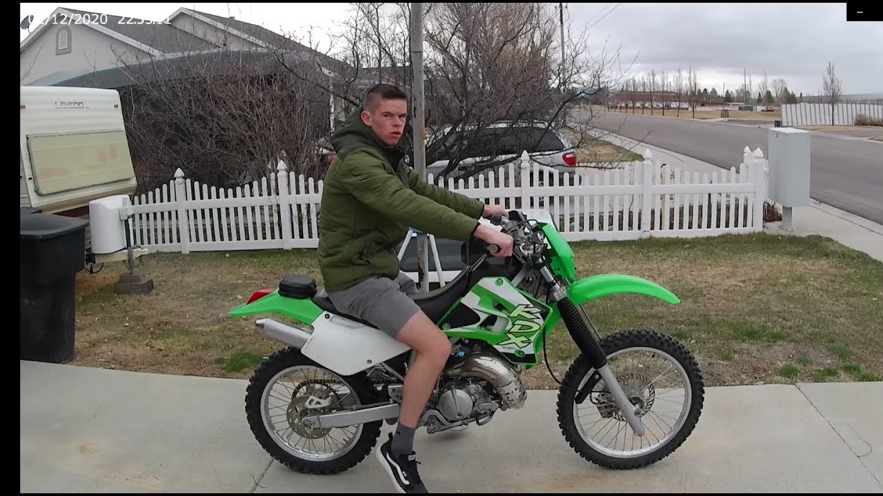 Starting a 2003 KDX220