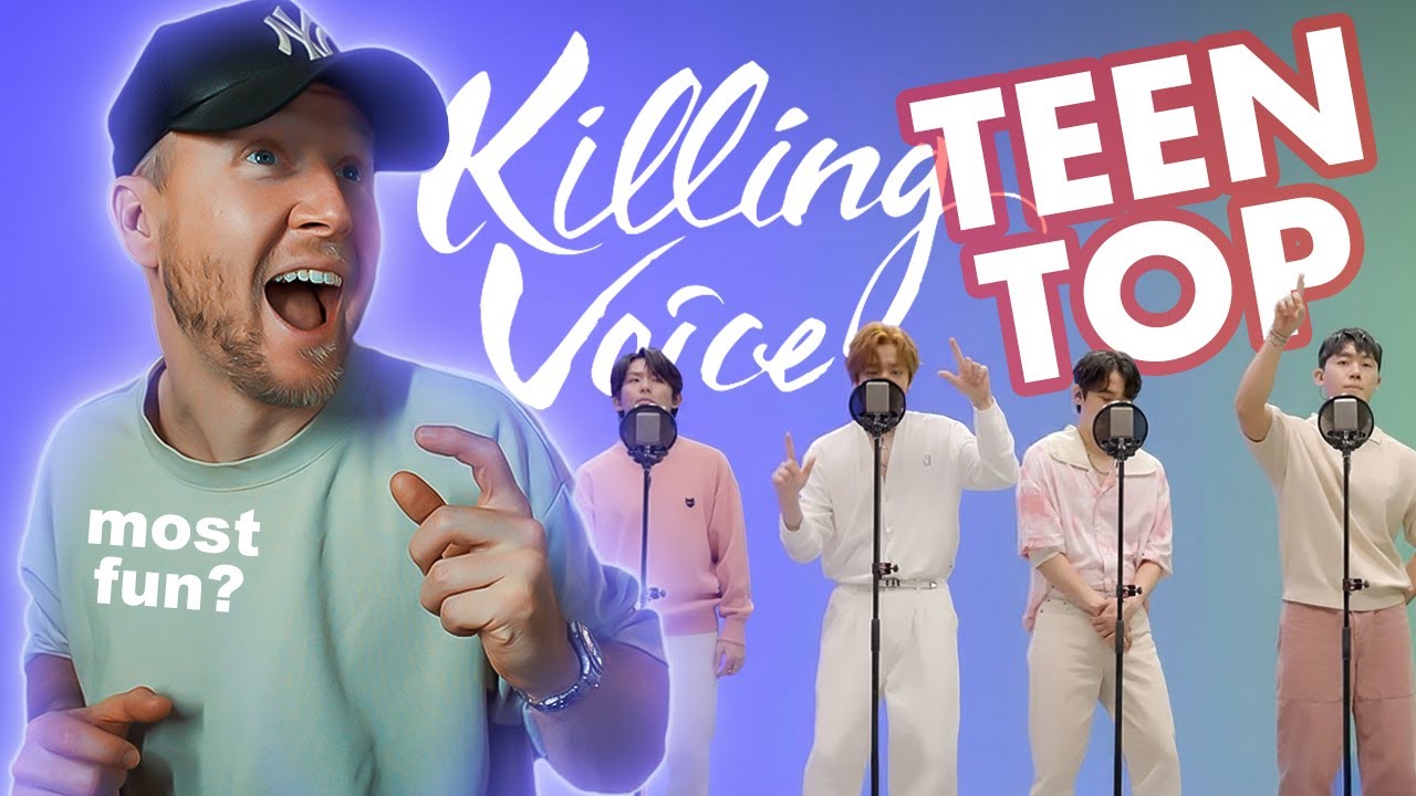 Singer Reacts to TEEN TOP Killing Voice!