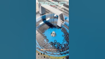 Efficient Automatic Assembly Machine for Bathroom Dampers #smartmanufacturing #machine