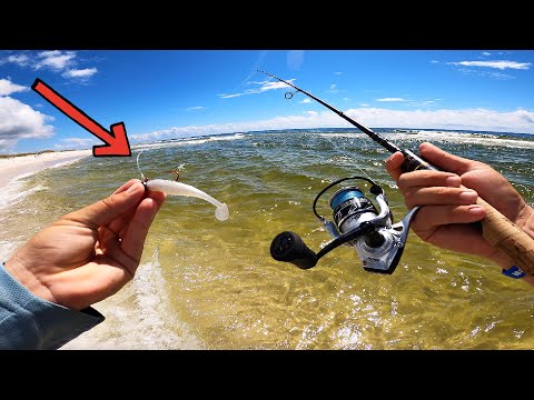 BEACH Fishing with This Lure Helped Me CRUSH Fish! *Hardest to Catch*