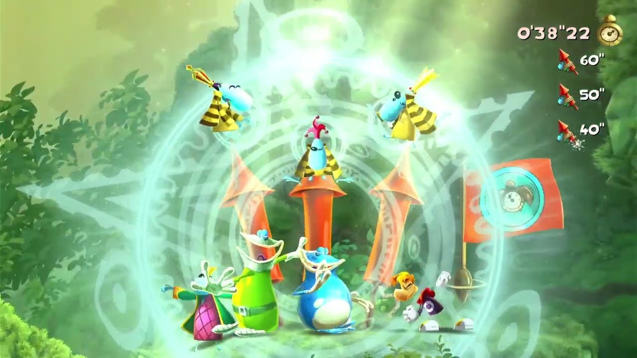 Enchanted Forest And Rescue Barbara - Rayman Legends PS3