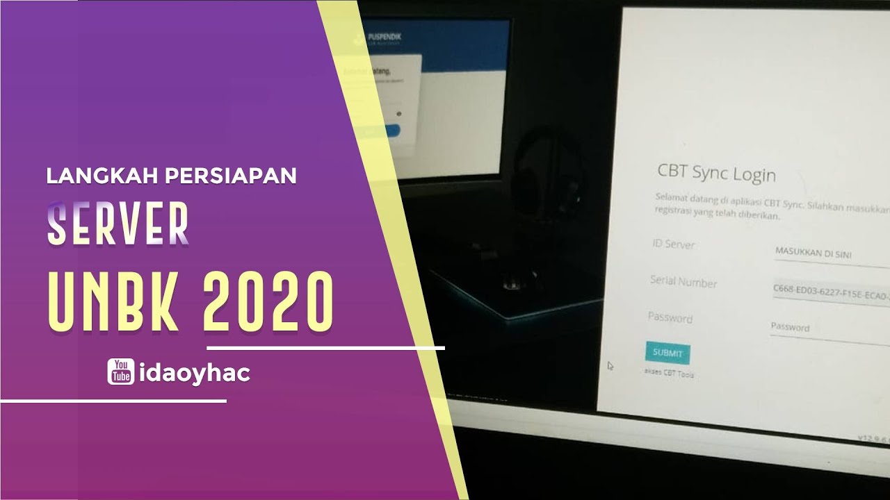 Persiapan Server UNBK 2020