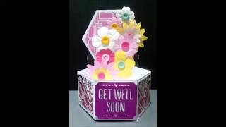 Hexagonal Pop Up Box Card Tutorial