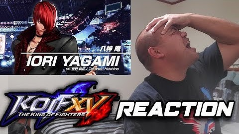 Iori Coming With the Drip! Iori Yagami Character Reveal Trailer Reaction for King of Fighters XV