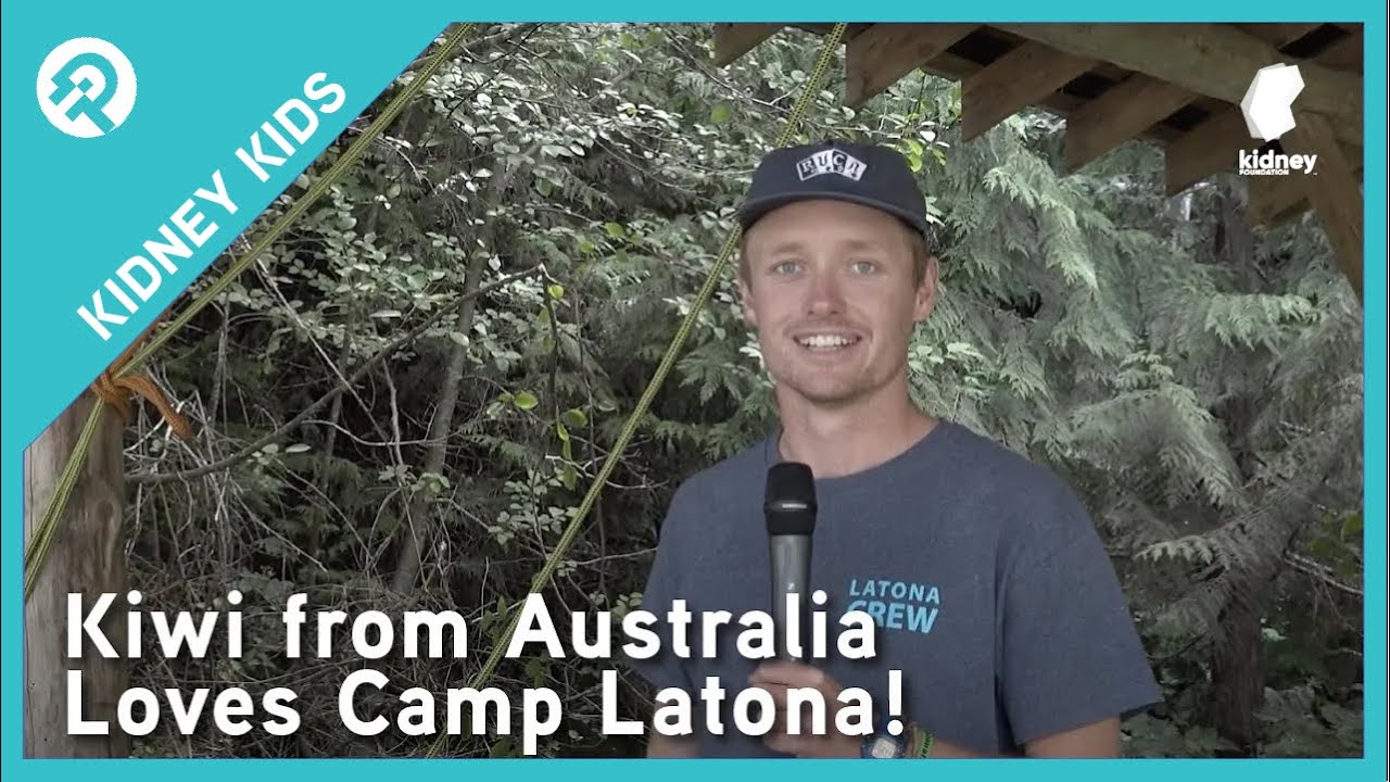 From Australia to Canada! Kiwi Returns for Year 2 at Camp Latona. - YouTube