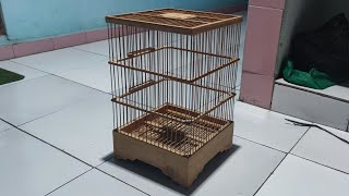 DIY sangkar ciblek minimalis tanpa ribet ! Cara gampang,hasil rapi maksimal!