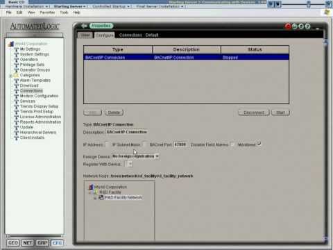 WebCTRL Field Tech Basic v.4 10 of 16 Communicating with Devices