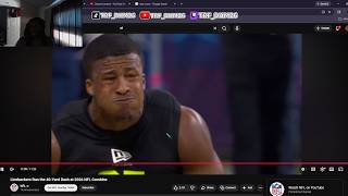 TRF DHM react to Linebackers Run the 40-Yard Dash at 2026 NFL Combine