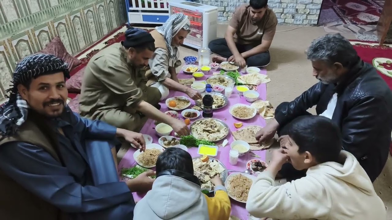 في ضيافه الاحاج أبوزغير في رابع يوم رمضان 2026/2/22يوم الاحد