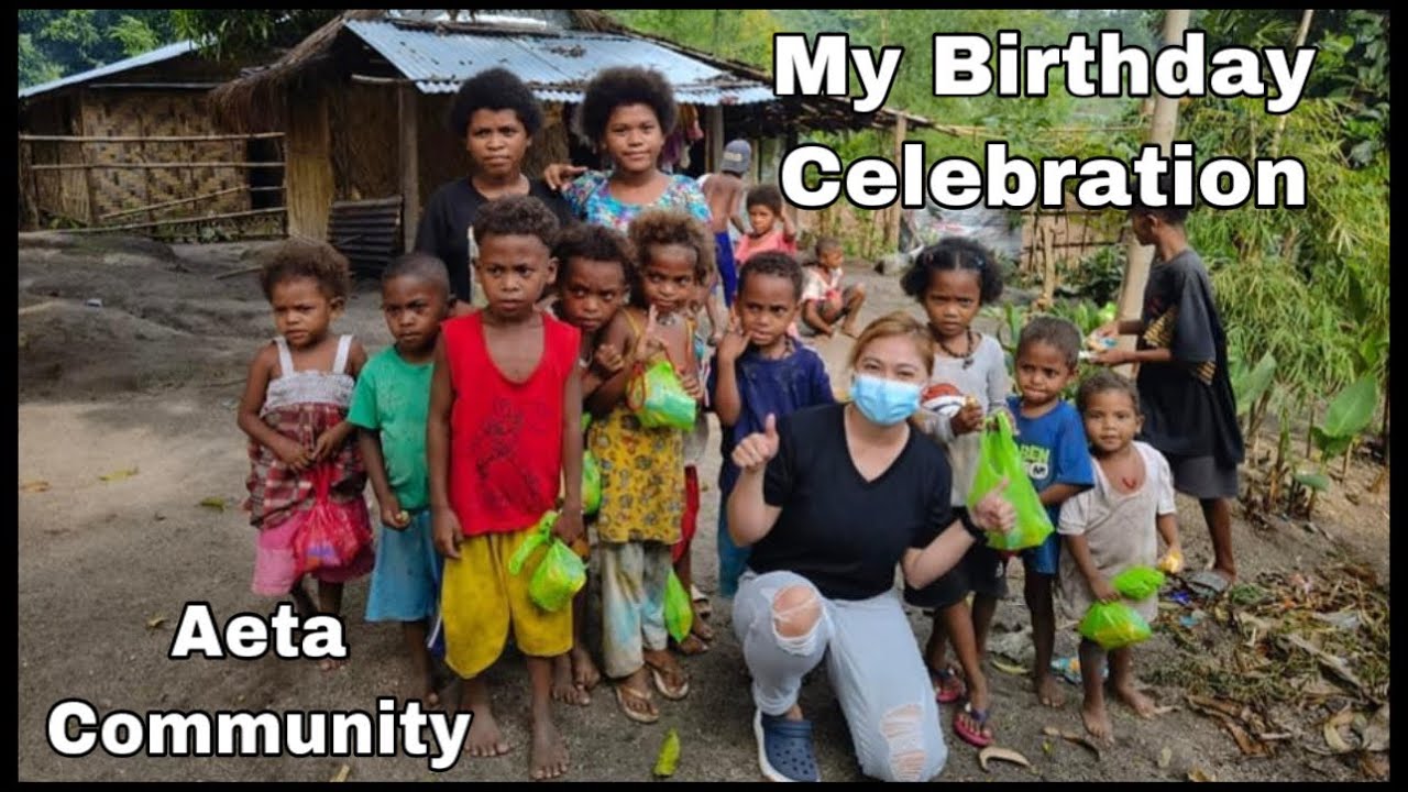 Birthday outreach | Aeta community Nabuclod Florida Blanca Pampanga.