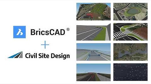 BricsCAD + Civil Site Design workflow