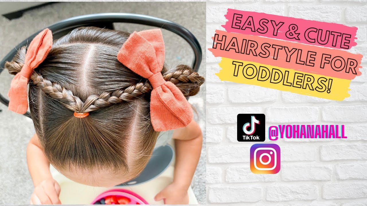 CUTE, EASY, AND FAST HAIRSTYLE FOR TODDLERS | 5 MINUTE HAIRSTYLE FOR TODDLERS!