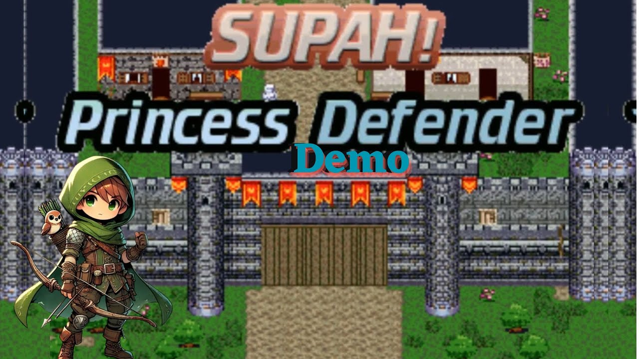 [OpenBOR] Supah! Princess Defender Demo - games - gamer - YouTube