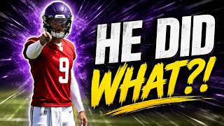 JJ McCarthy Just Did Something Nobody Expected Vikings Training Camp Day 8