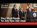 Four Must-Haves for Any New Iran Deal