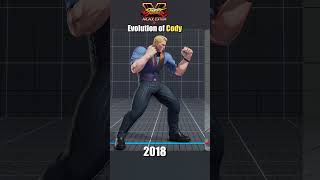 Evolution of Cody #streetfighter