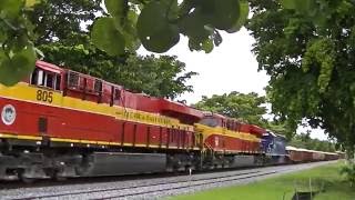 FEC Freight Train 2195