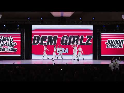 Dem Girlz - USA | Junior Division Prelims | 2023 World Hip Hop Dance Championship