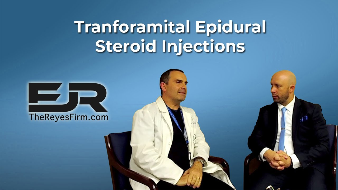 Tranforamital Epidural Steroid Injections | Attorney Edward Reyes - Tampa Personal Injury Lawyer