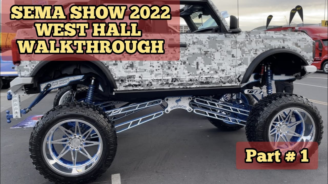 West Hall Walkthrough - SEMA SHOW 2022 Part # 1