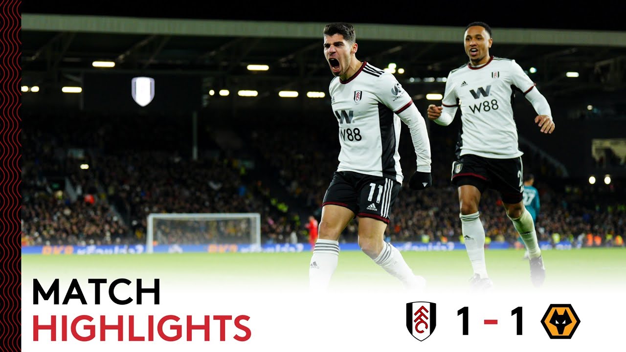 Fulham 1-1 Wolves | Premier League Highlights | Solomon Strikes Again To Secure Point