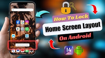 How To Lock Home Screen Layout On Android