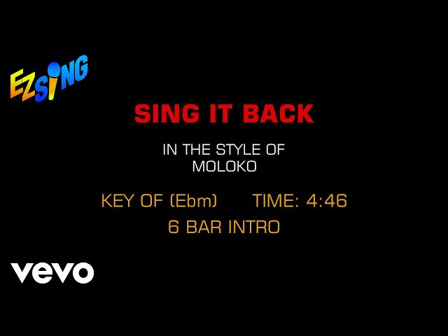 Moloko - Sing It Back (Karaoke EZ Sing) - YouTube