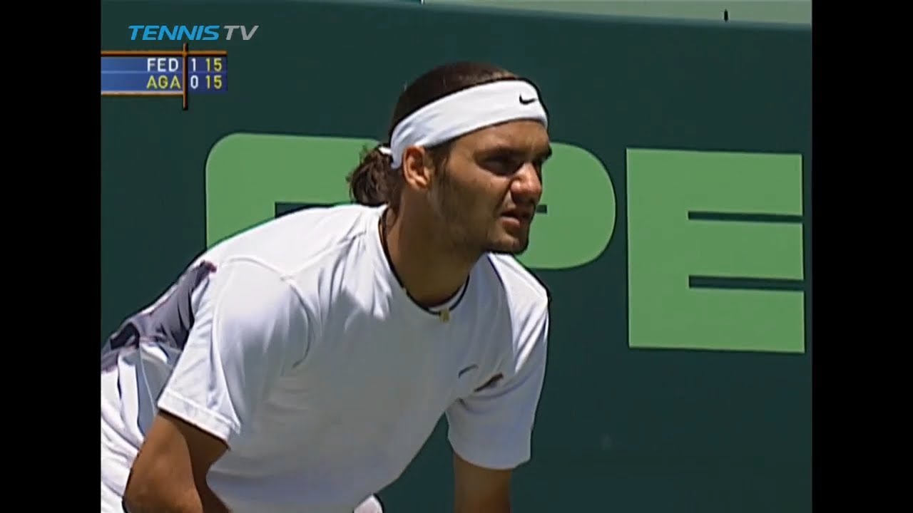 Miami 2002 Final - R.Federer vs A.Agassi Highlights