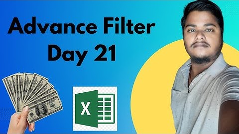 Excel Advanced Filters: Mastering Multi-Level Data Filtering | 30-Day Excel Practice Series: Day 21🚀