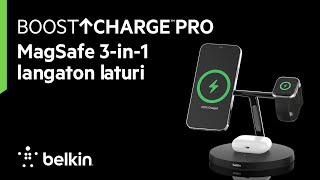 Boostcharge Pro 3-In-1 Langaton Magsafe-Laturi