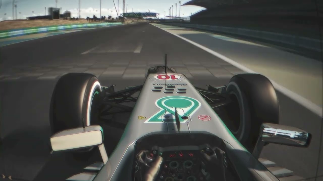 F1 2013 Hamilton onboard Bahrain