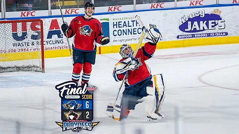 Hofer's Historic Goalie Goal Puts Icing on T-Birds Game 2 Win