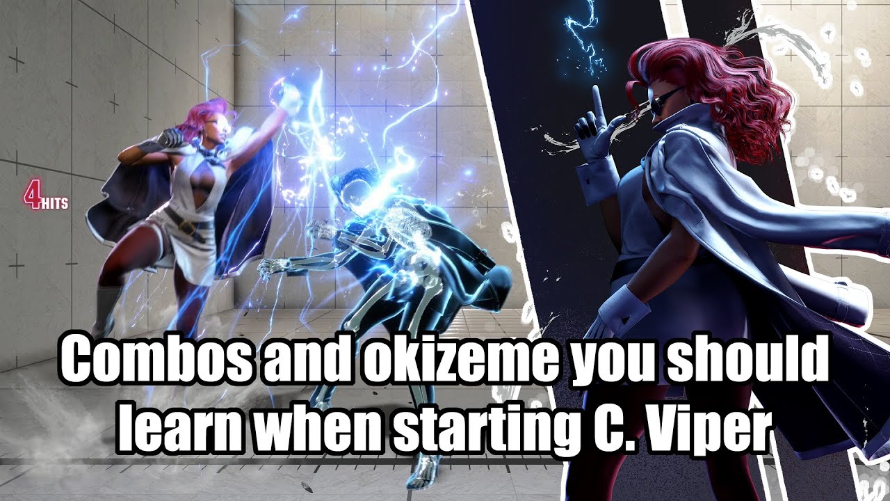 Combos and okizeme you should learn when starting C. Viper [Street Fighter 6 SF6 Beginner]