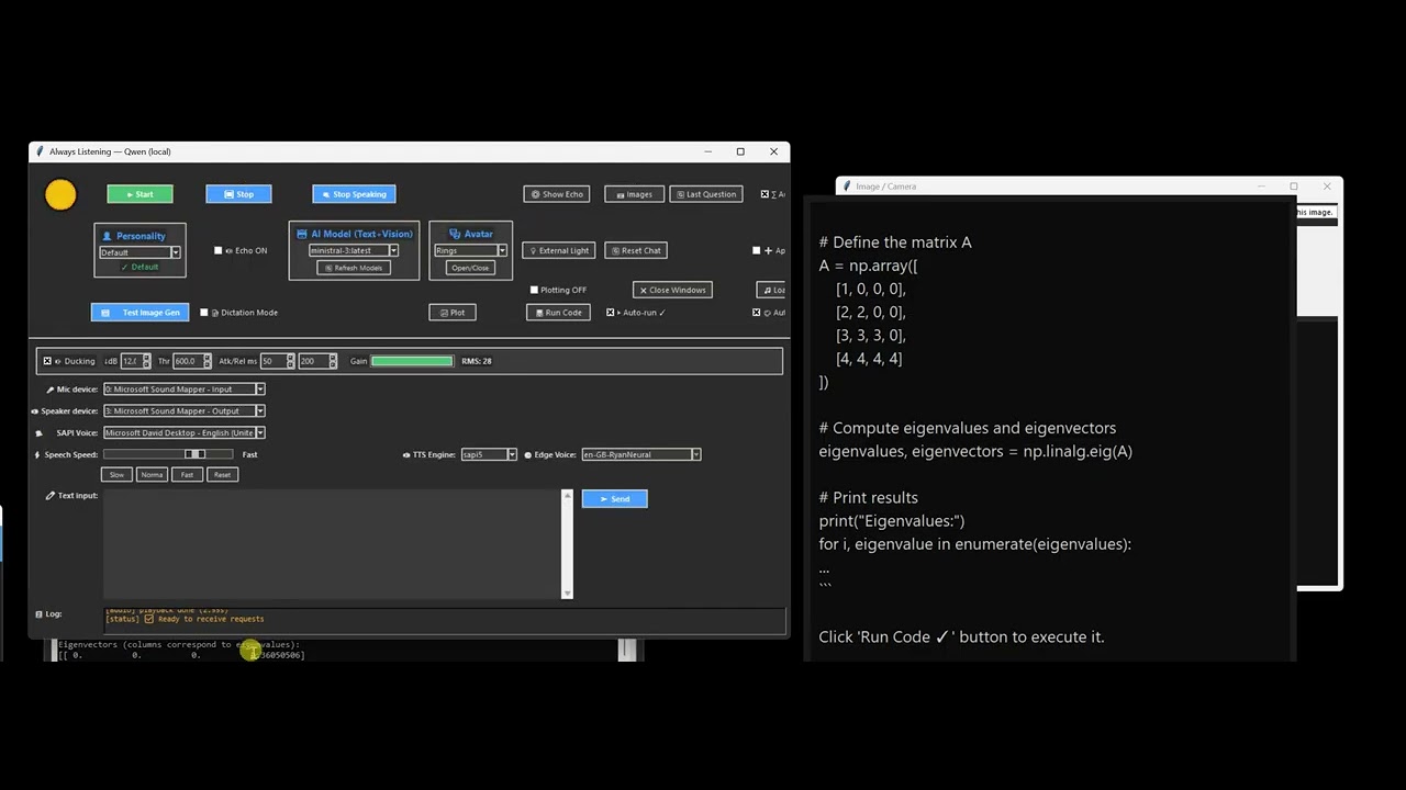 Solving maths problems using vision and AI auto coding. - YouTube