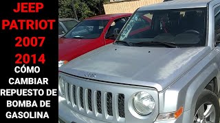 cómo cambiar la bomba de gasolina de Jeep patriot 2007 2014 cambio de repuesto #jeep  #patriot #2022