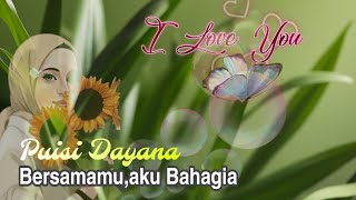 Bersamamuaku Bahagia puisicinta jatuhcintapadamu  katamutiara