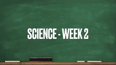 CC Cycle 1 Week 2 Science