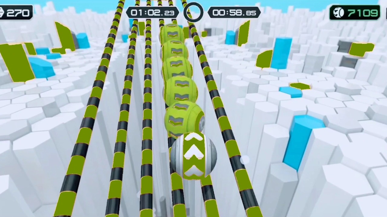 Color Changing GYRO BALLS 💥 Naftrix Gaming Game 306 Gyrosphere Trials 