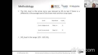 Industry 4.0 driven statistical analysis of investment casting process