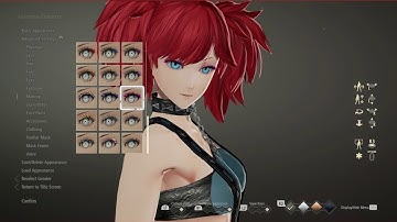 Code Vein - Character Creation