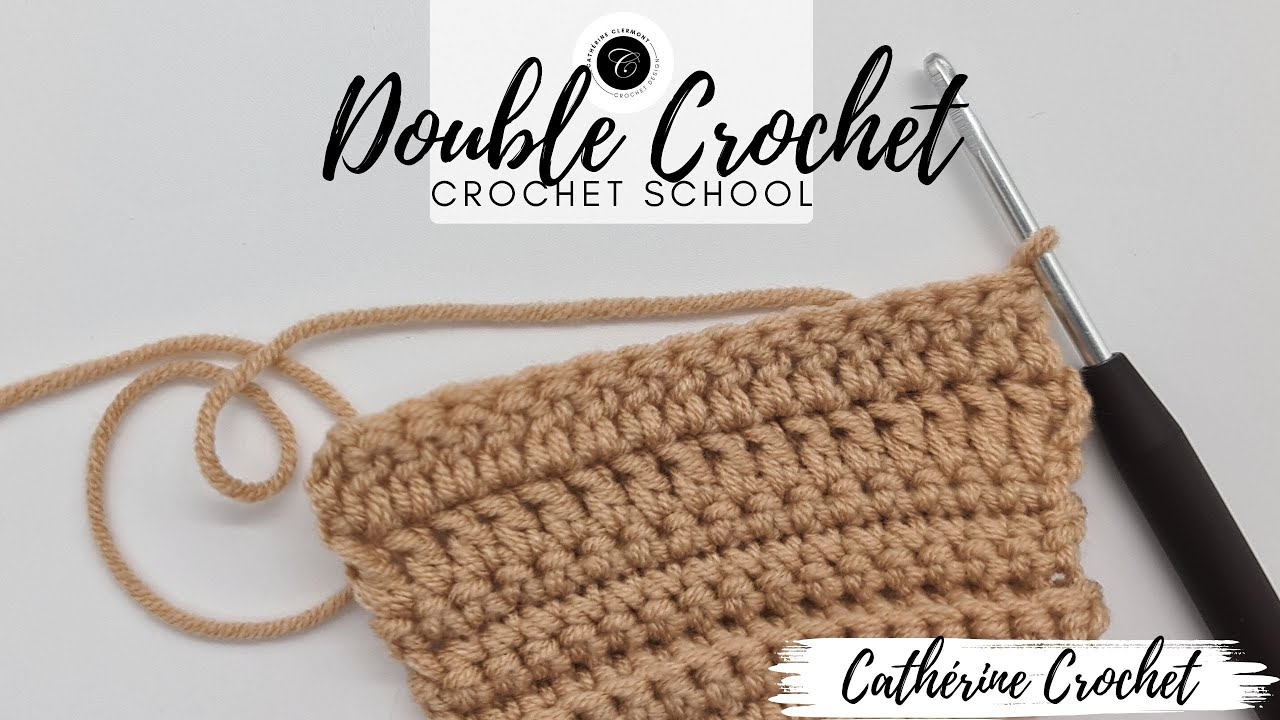 How to crochet Double Crochet YouTube