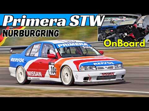 1993 Nissan Primera P10 2.0 eGT Super Tourenwagen STW by Sahl Engineering - Onboard at Nürburgring