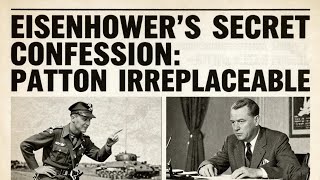 Eisenhower's Hidden Regret: The Shocking Truth He Revealed About Patton Only After His Death