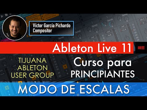 09 Uso De La Función De Escalas Ableton Live 11 Para Principiantes