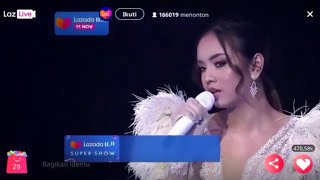 Lyodra feat Petrus Mahendra - Pura-Pura Lupa dan Mengapa Kita (TerlanjurMencinta) - at Lazada 11.11