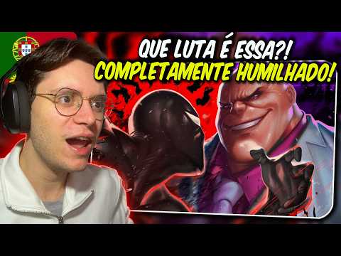 NÃO CONHECIA! | Homem-Aranha VS. Rei do Crime | Justiça ou Vingança | AniRap | TUGA REACT