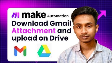 Automate Gmail Attachments to Google Drive with Make.com | Step-by-Step Workflow