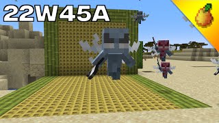 Minecraft News: 22w45a Meaner Vexes / Bamboo Blocks