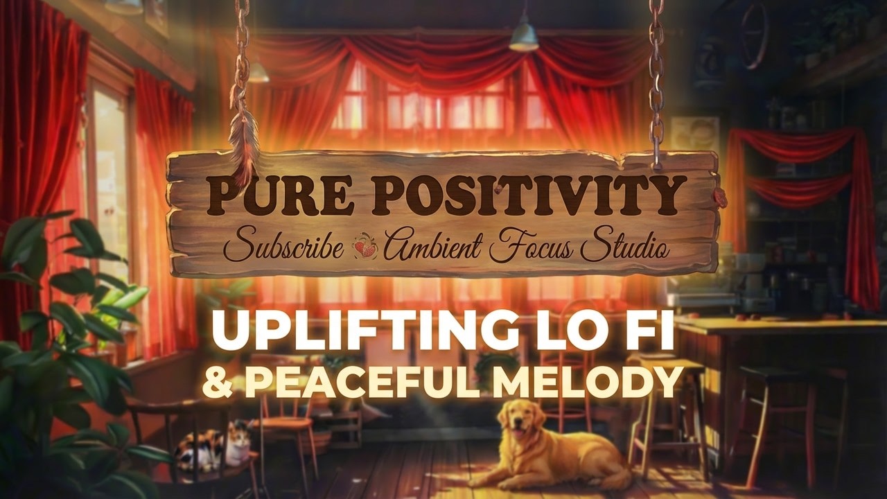 Pure Positivity  Uplifting Lo fi & Peaceful Melod