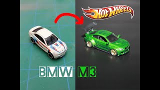 Diecast BMW M3 Customizing